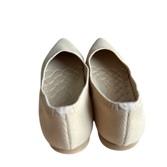 Vavaia Aria walker pointed toe ballet flats-in color nude size size 39/US8 - Picture 3 of 8